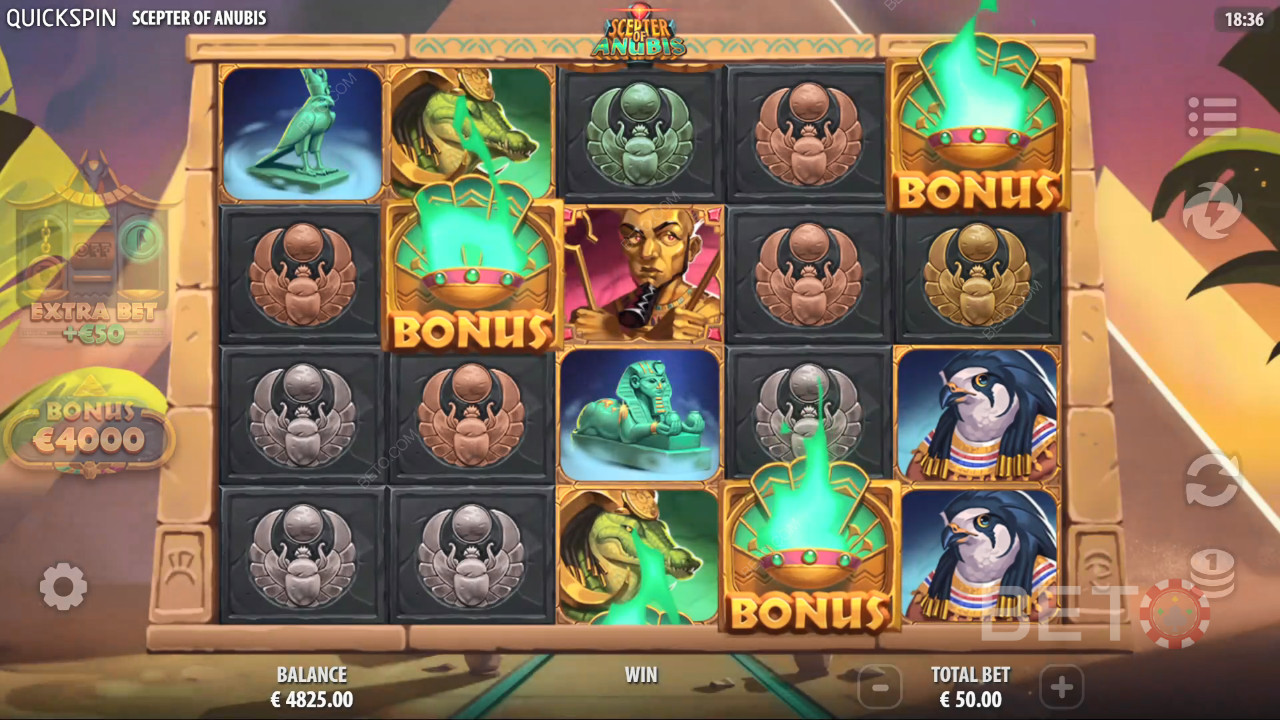 Scepter of Anubis Recenzie de la BETO Slots