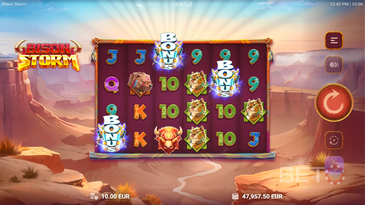 Bison Storm Recenzie de la BETO Slots
