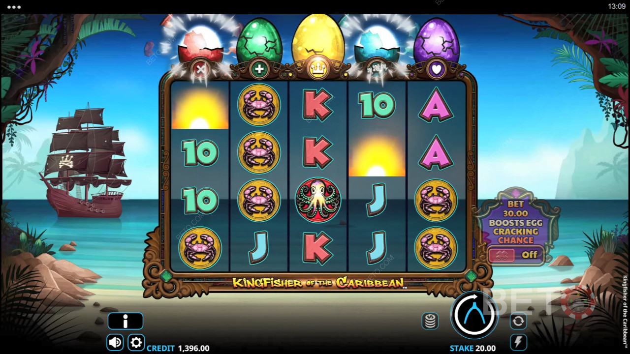 Kingfisher of the Caribbean Recenzie de la BETO Slots