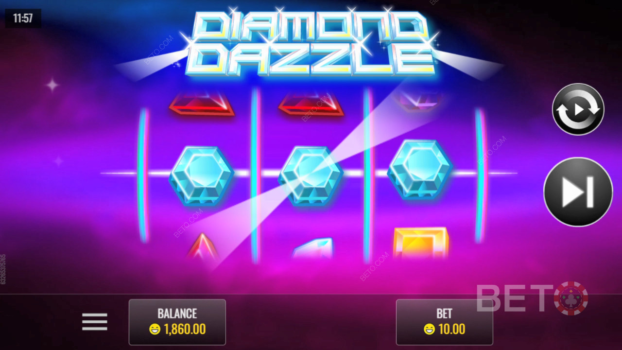 Diamond Dazzle Review by BETO Slots