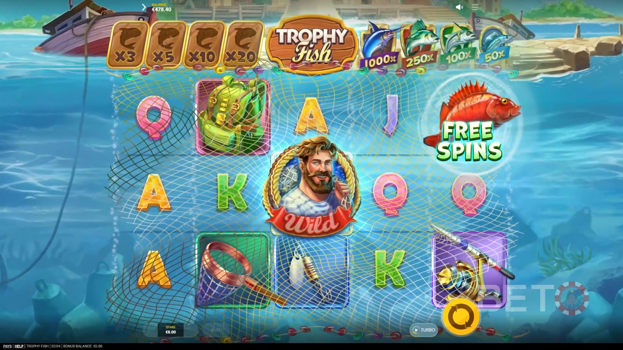 Trophy Fish Recenzie de la BETO Slots