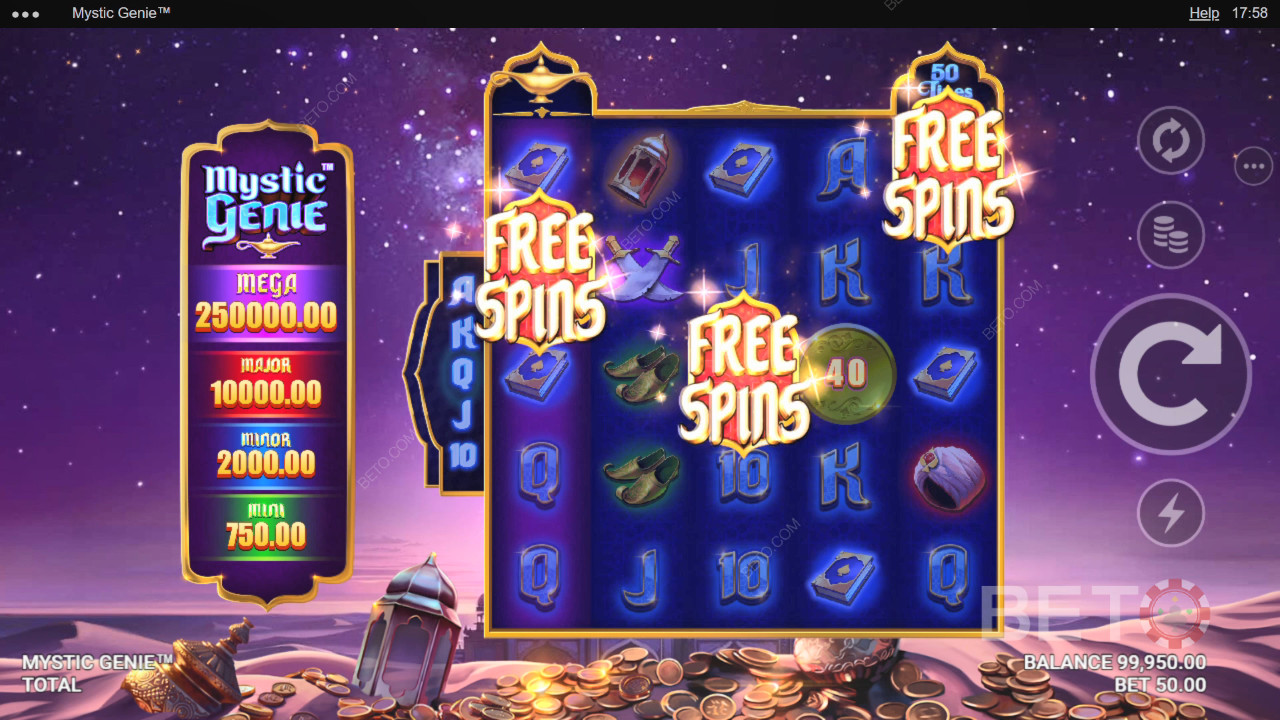 Mystic Genie Recenzie de la BETO Slots