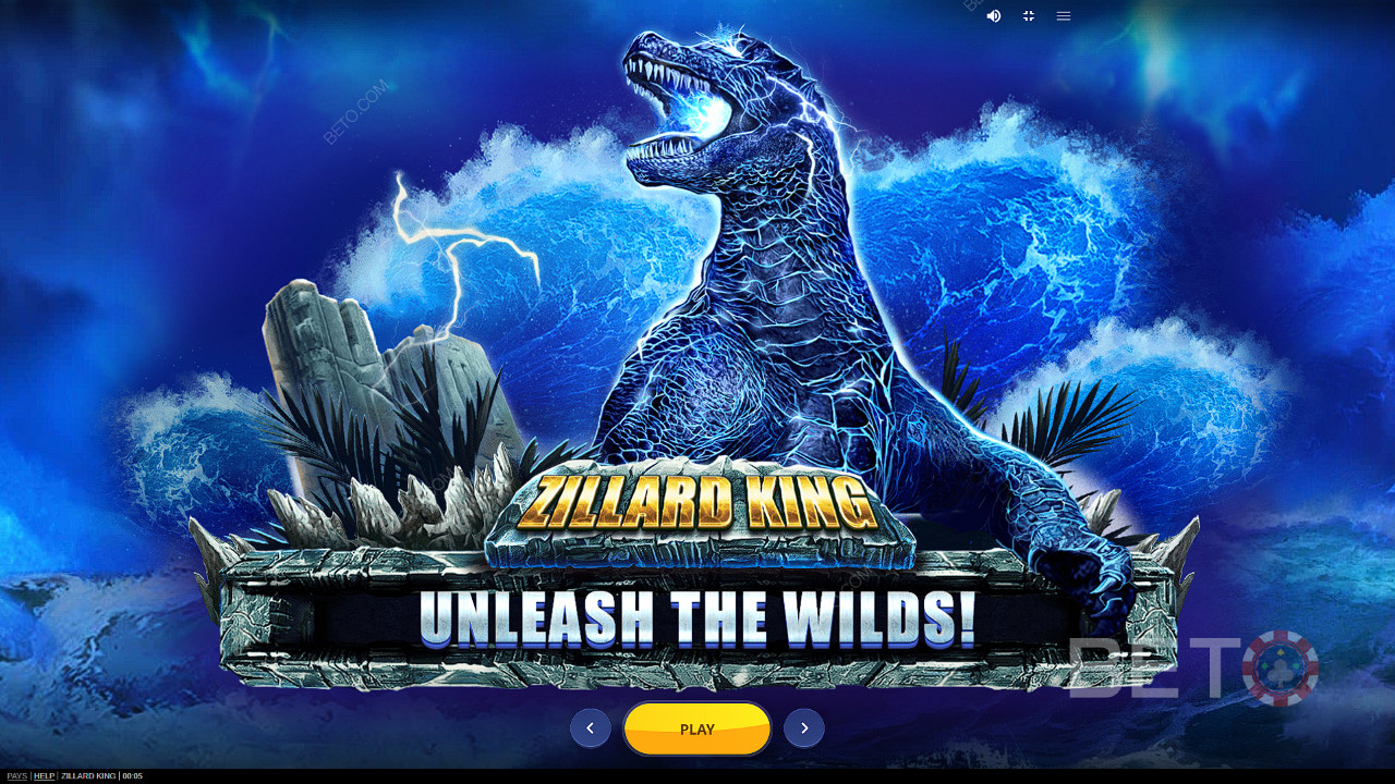 Dezlănțuie bestia mitică în slotul online Zillard King
