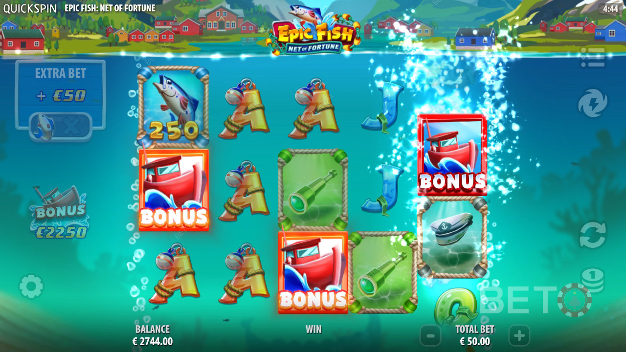 Epic Fish Net of Fortune Recenzie de la BETO Slots