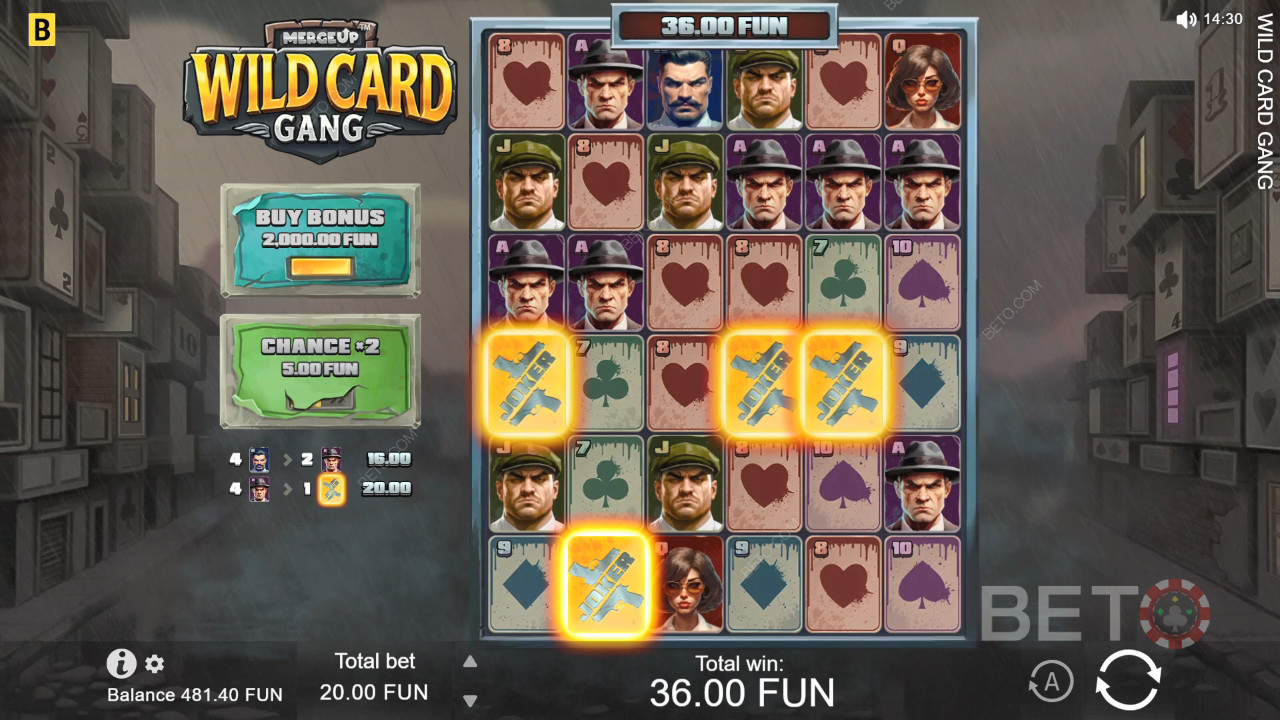 Wild Card Gang Review by BETO Slots