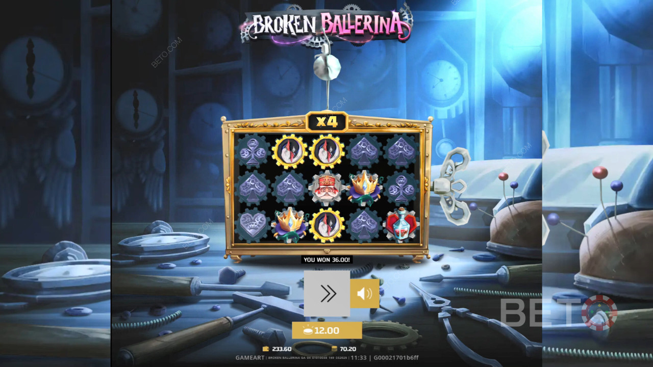 Broken Ballerina Review by BETO Slots