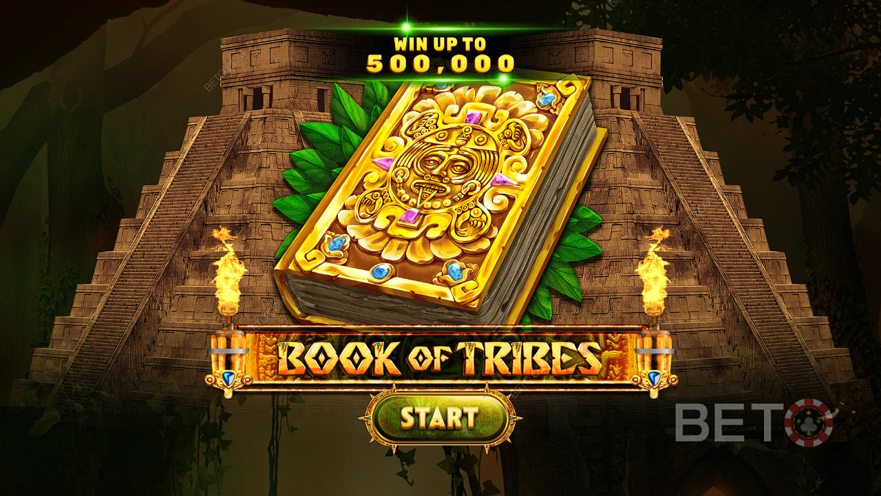 Câștigă până la 5.000x miza ta în slotul online Book of Tribes