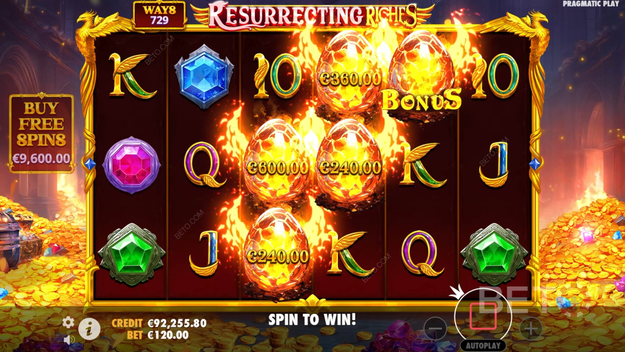 Resurrecting Riches Recenzie de la BETO Slots