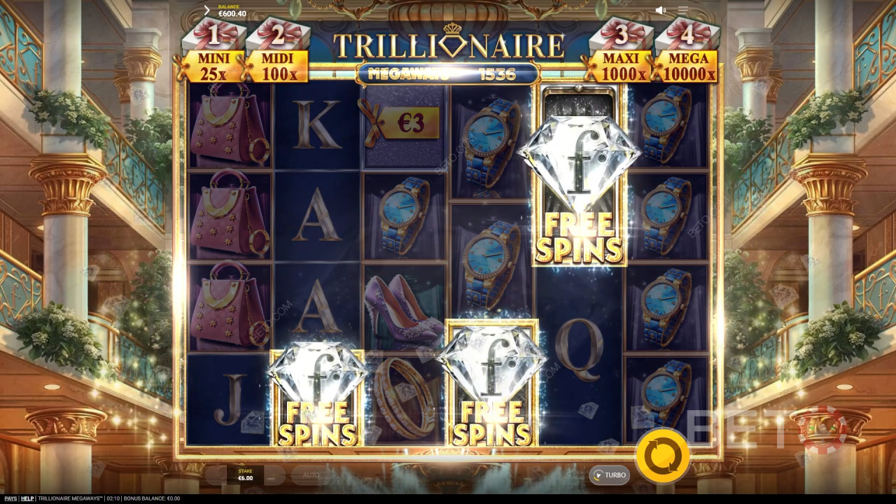 Trillionaire Megaways Review by BETO Slots