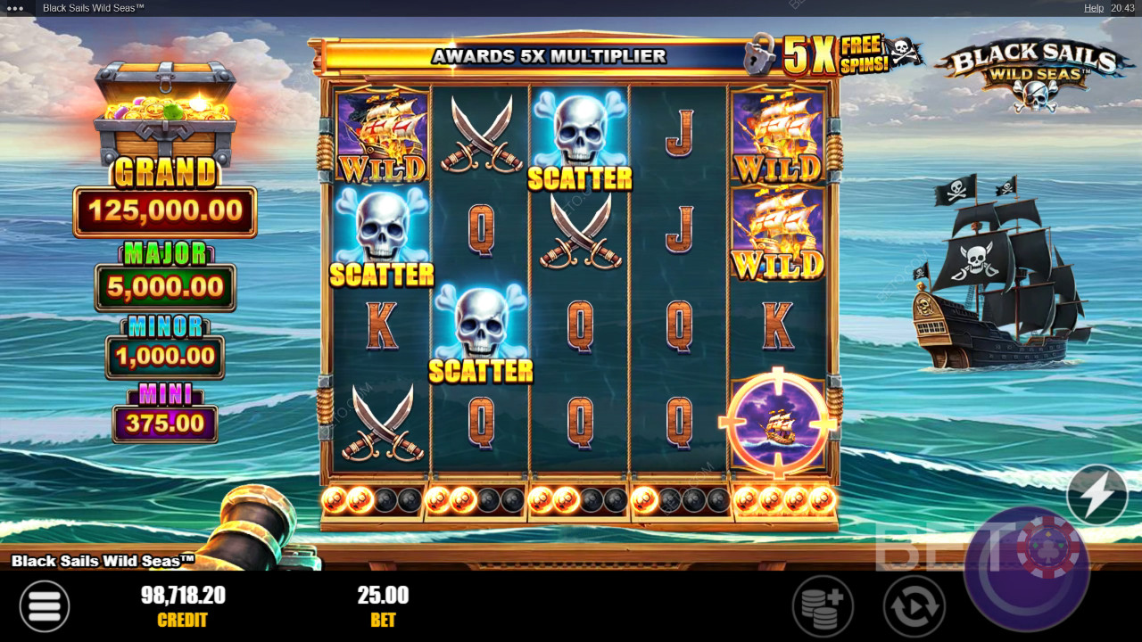 Black Sails Wild Seas Review by BETO Slots