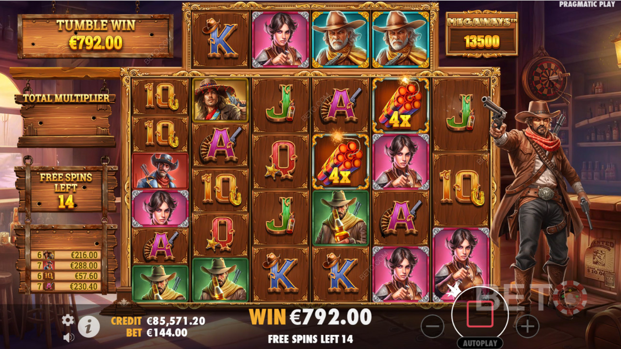 Câștigă 5.000x pariul tău în Bandit Megaways Slot Online!