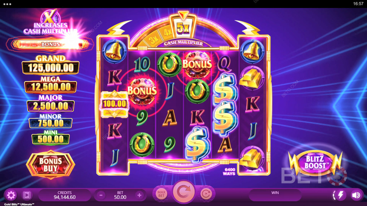 Funcțiile bonus explicate în Gold Blitz Ultimate de Fortune Factory Studios
