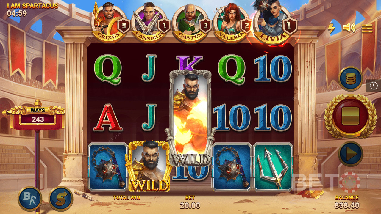 I Am Spartacus Recenzie de la BETO Slots