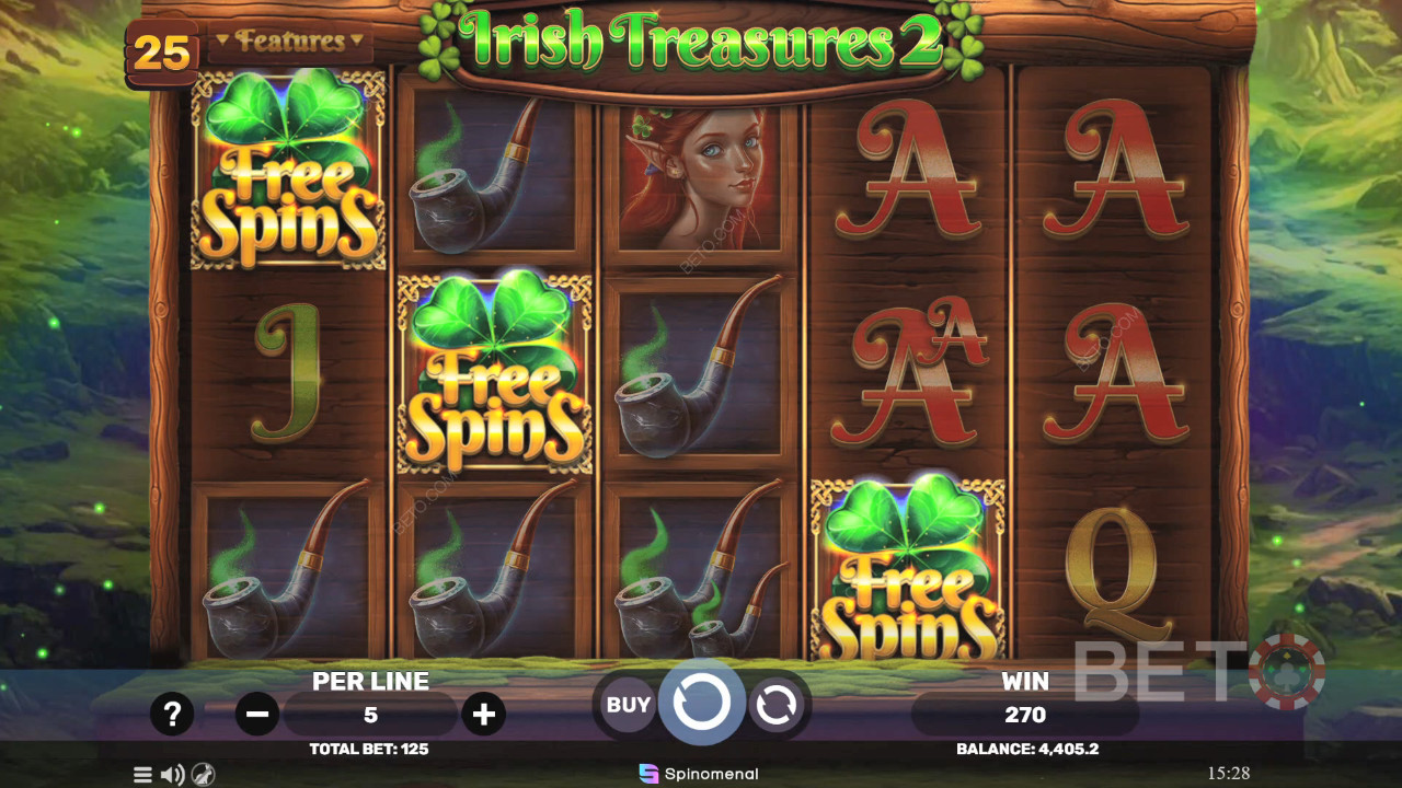 Irish Treasures 2 Recenzie de la BETO Slots