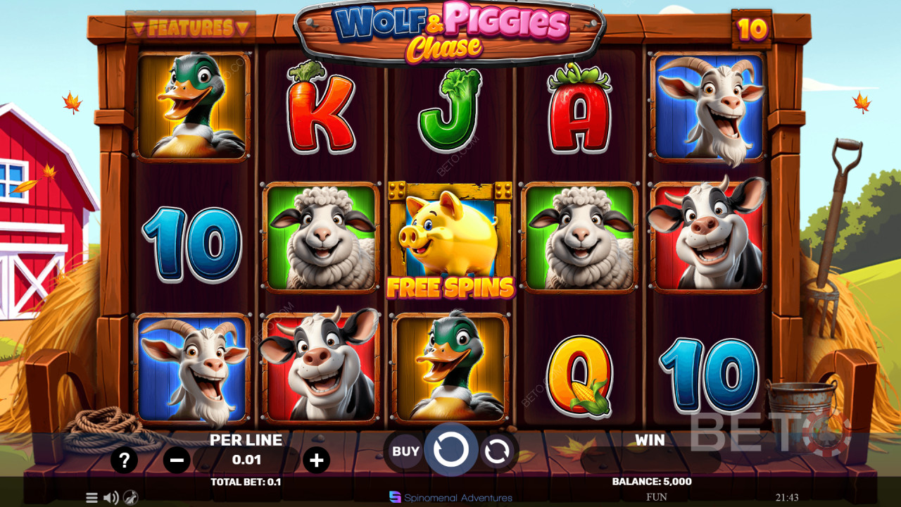 Este Wolf & Piggies Chase distractiv?