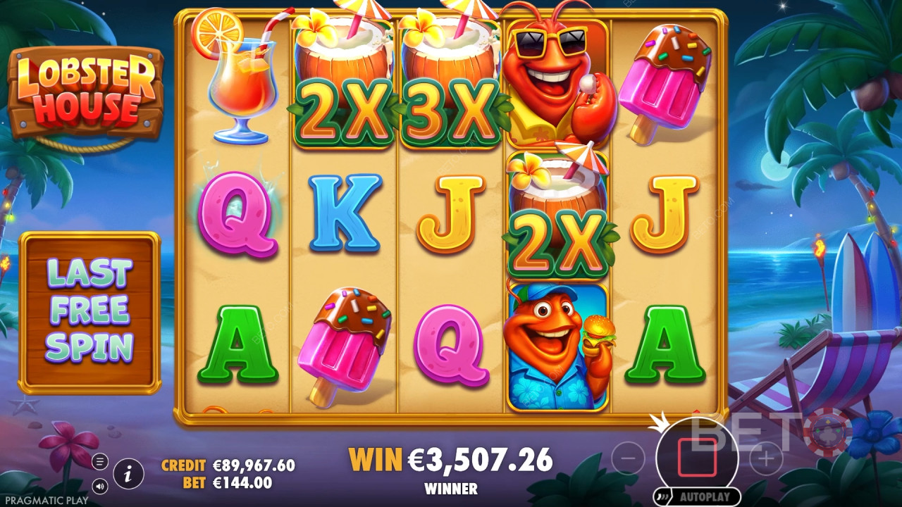 Funcțiile bonus explicate în Lobster House de Pragmatic Play