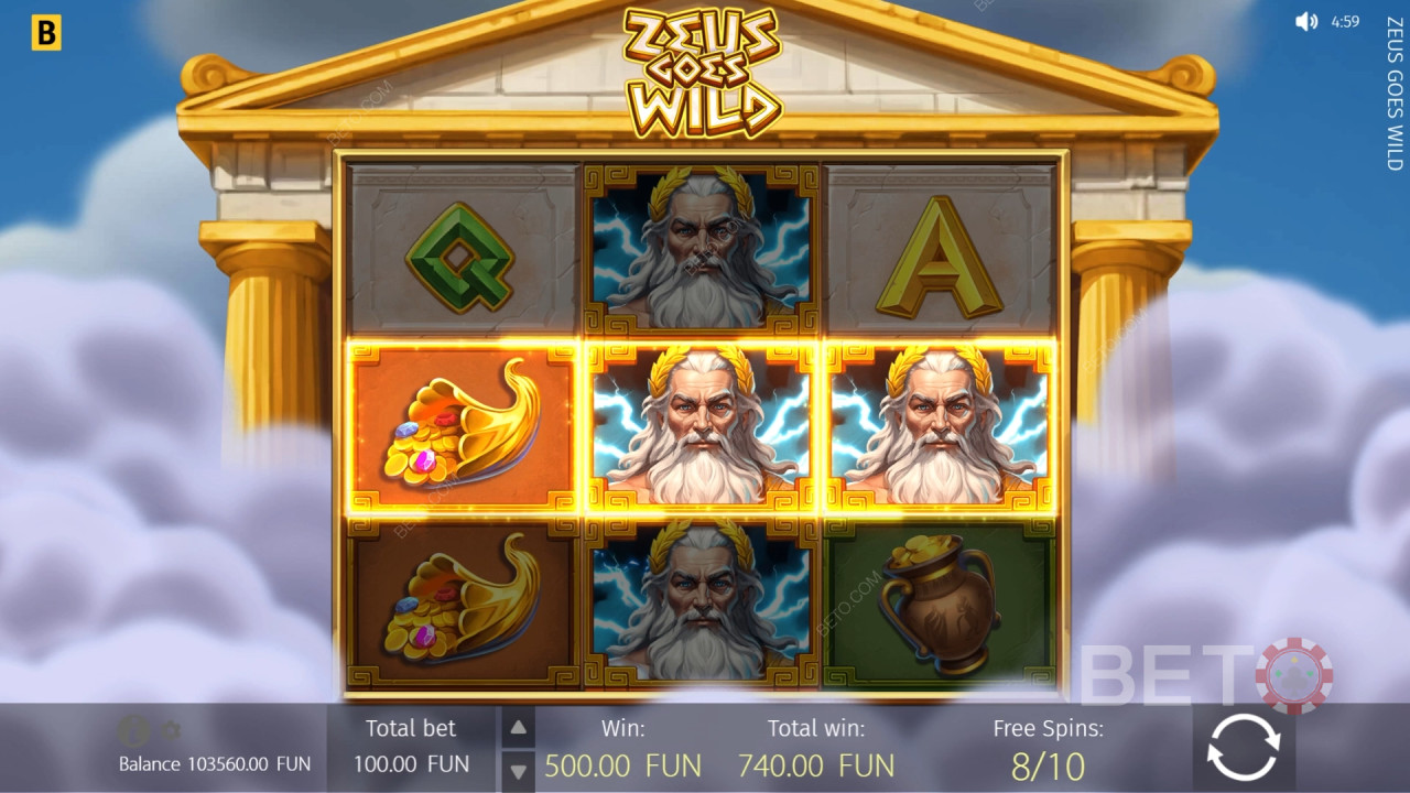 Este Zeus Goes Wild un joc bun?