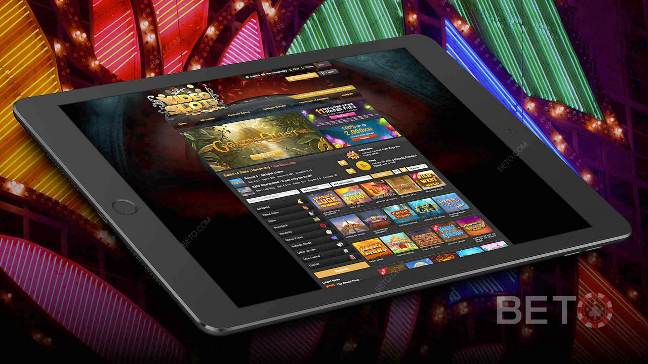 VideoSlot casino mobil - tablete, smartphone-uri