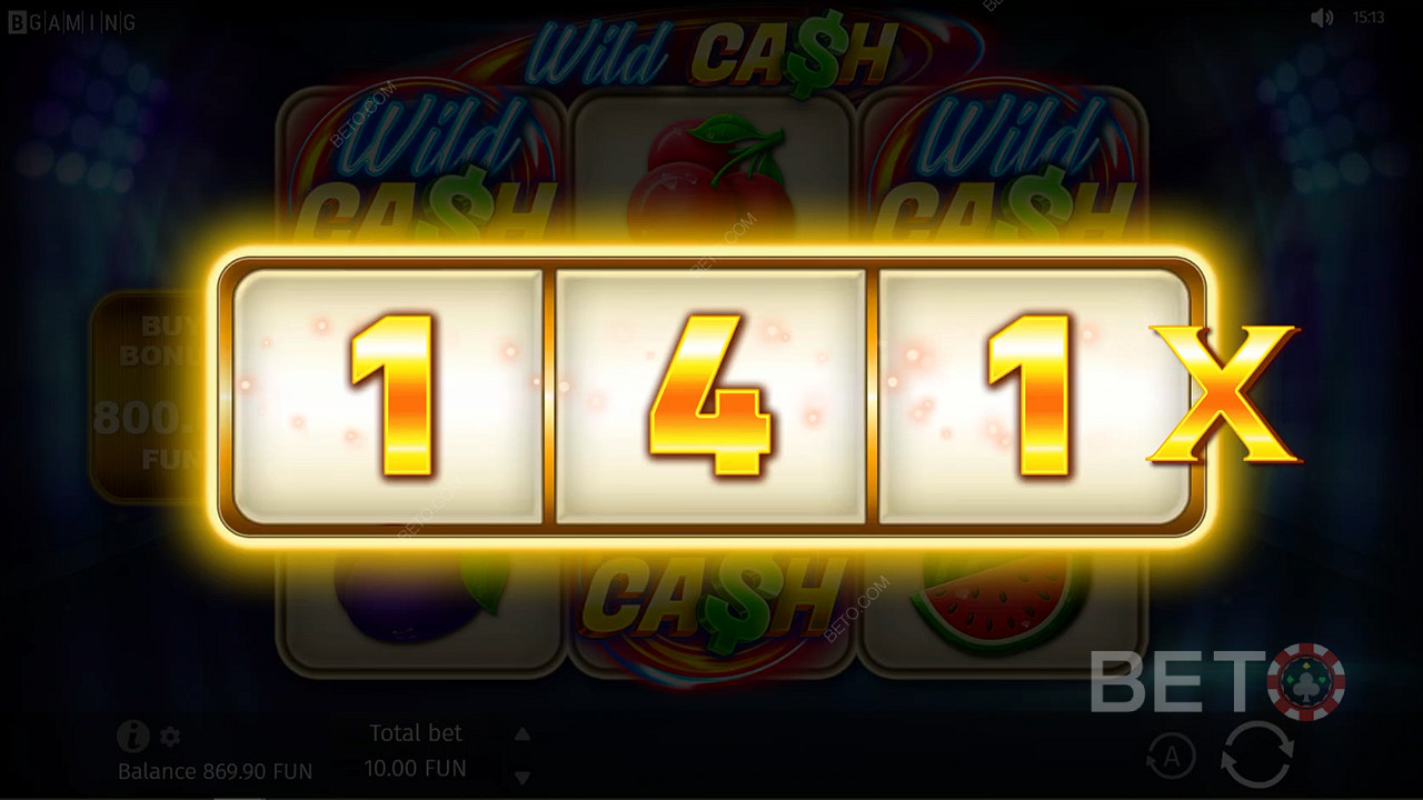 Cu o limită maximă de pariu de 50 € în joc, nimeni nu te poate opri acum să câștigi saci de bani sălbatici.