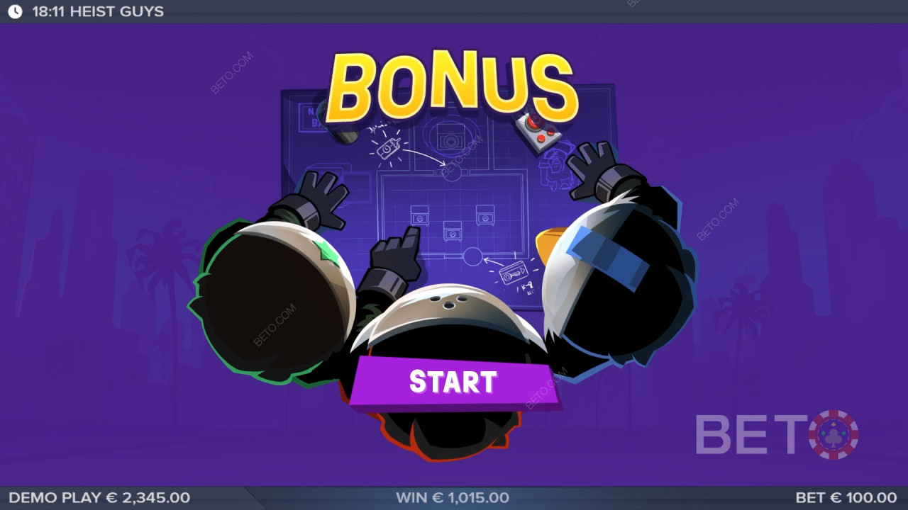 Temă și design: Desen animat Heist Adventure