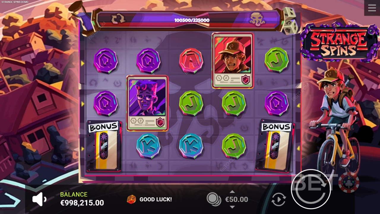 Strange Spins Recenzie de la BETO Slots