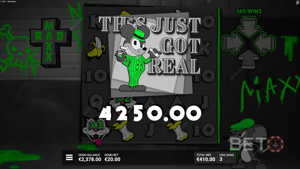 Rad Maxx Recenzie de la BETO Slots