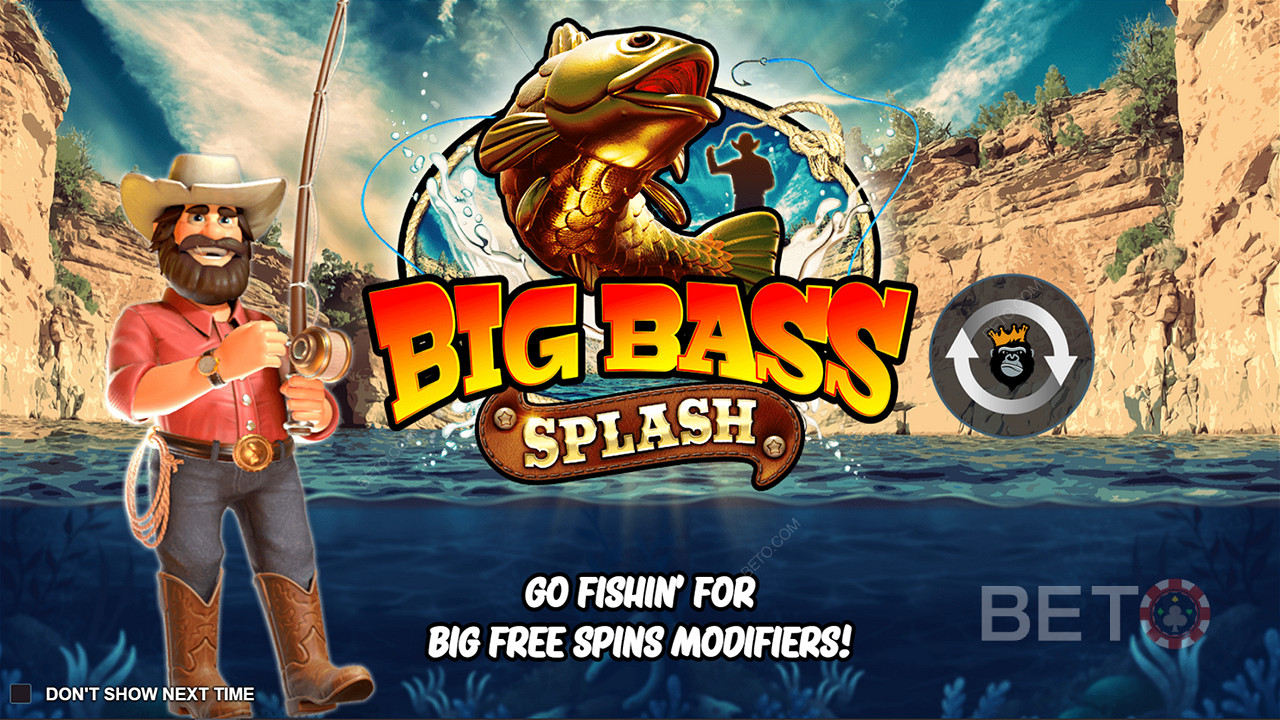 Big Bass Splash este un joc de păcănele captivant, care îi va distra pe iubitorii de pescuit.