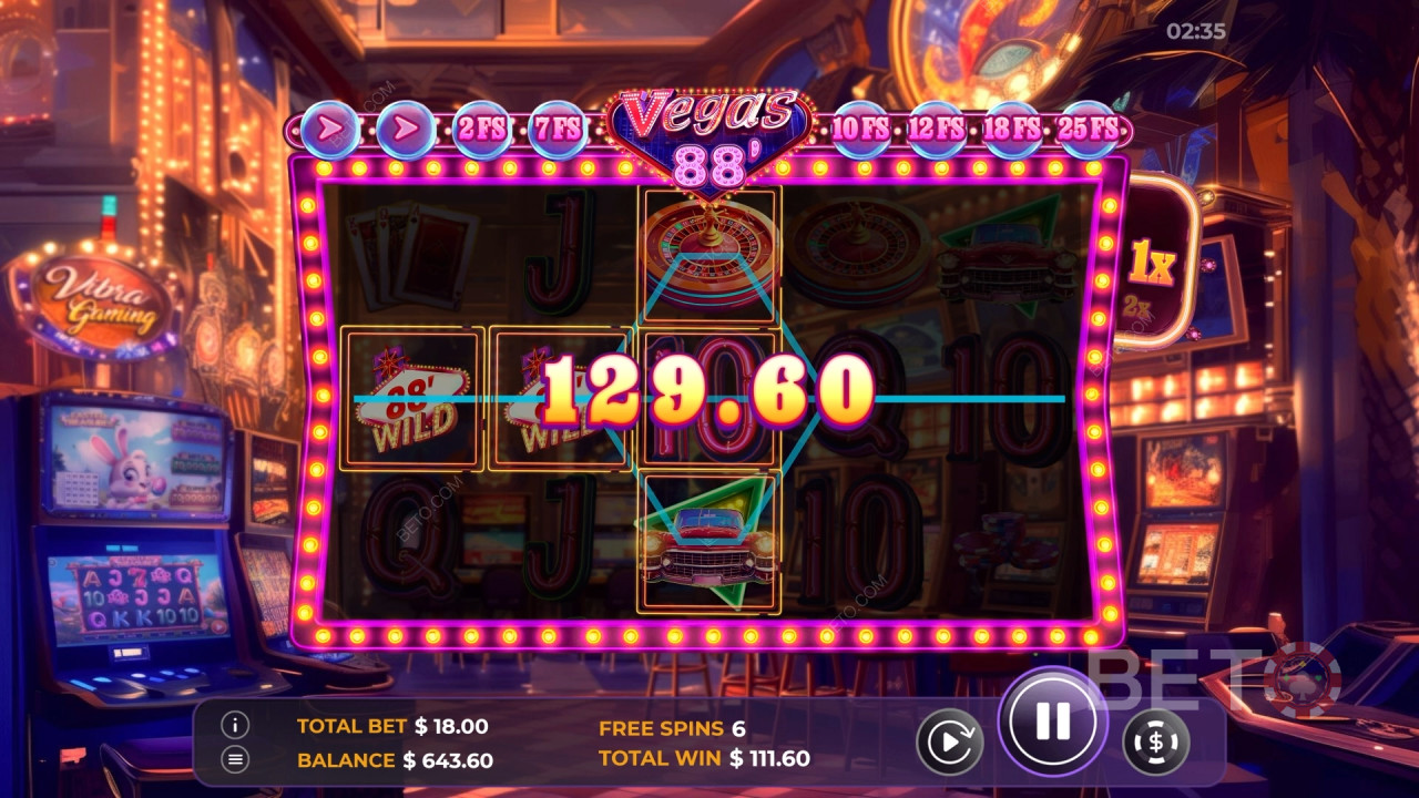 Cum să joci Vegas 88 de la Vibra Gaming