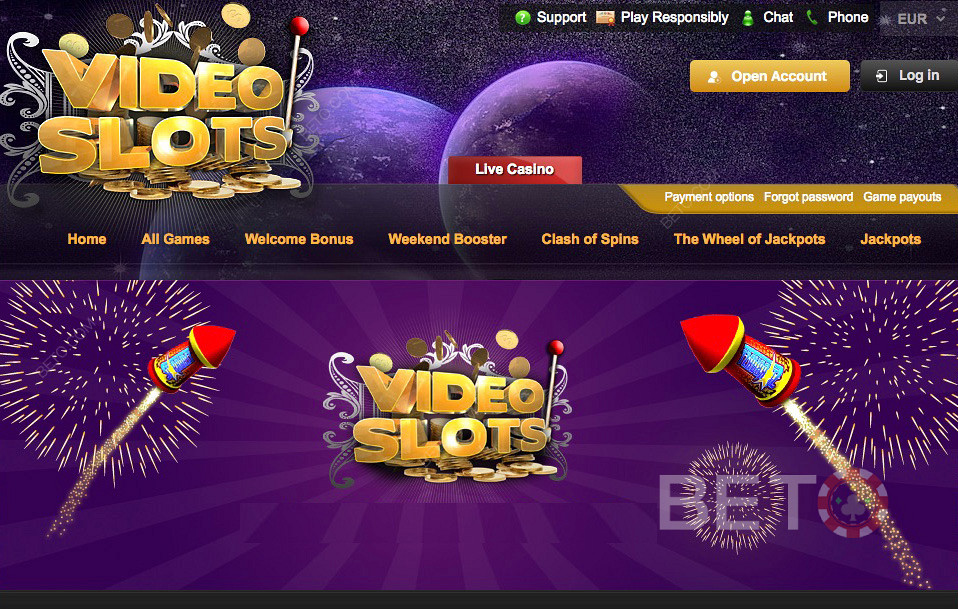 VideoSlots mare cazinou online cu oportunități uriașe
