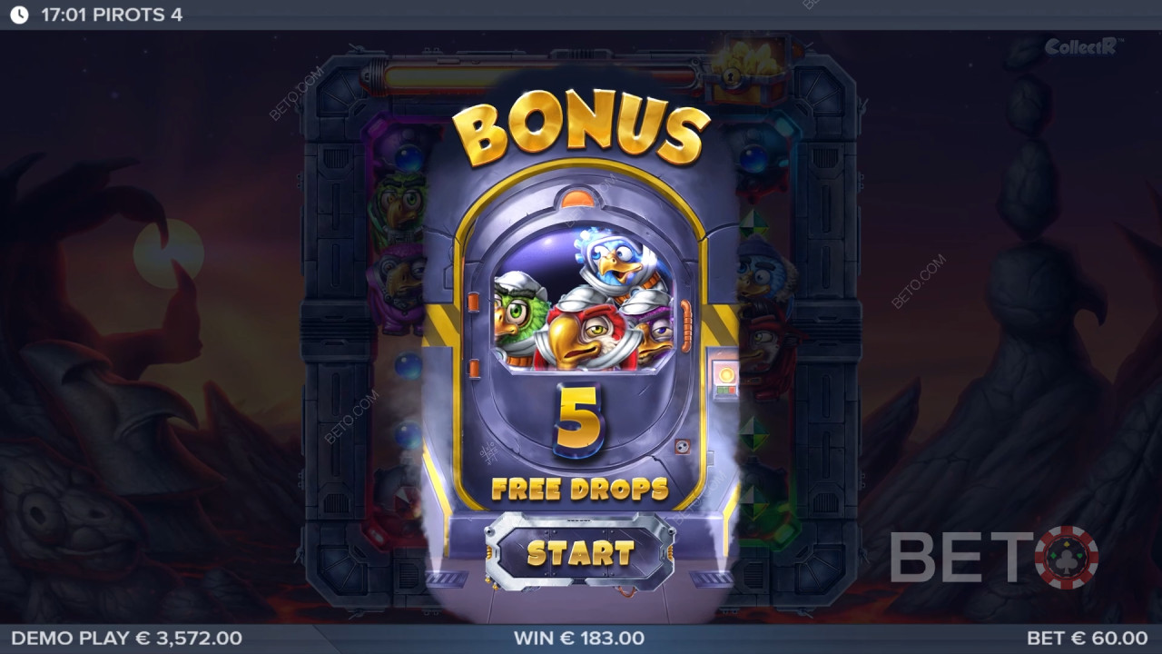 Caracteristici bonus explicate în Pirots 4 de ELK Studios