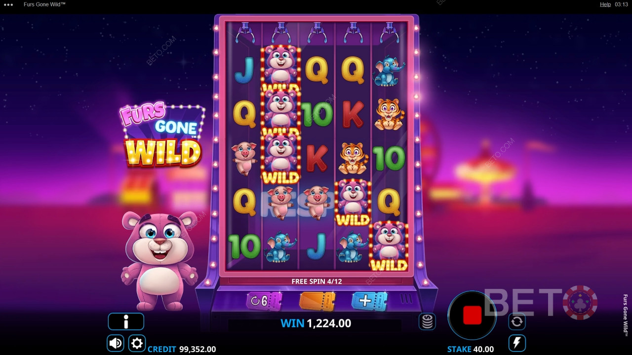Furs Gone Wild Recenzie de la BETO Slots
