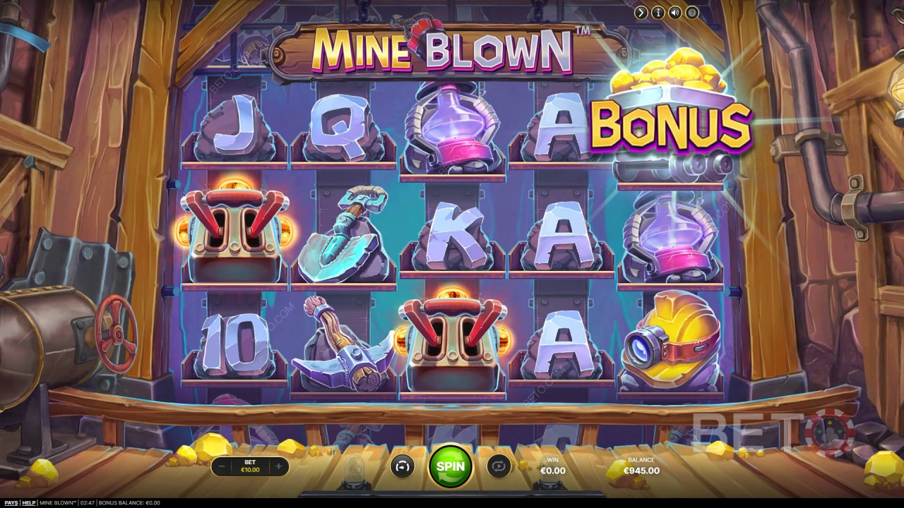 Mine Blown Review by BETO Slots