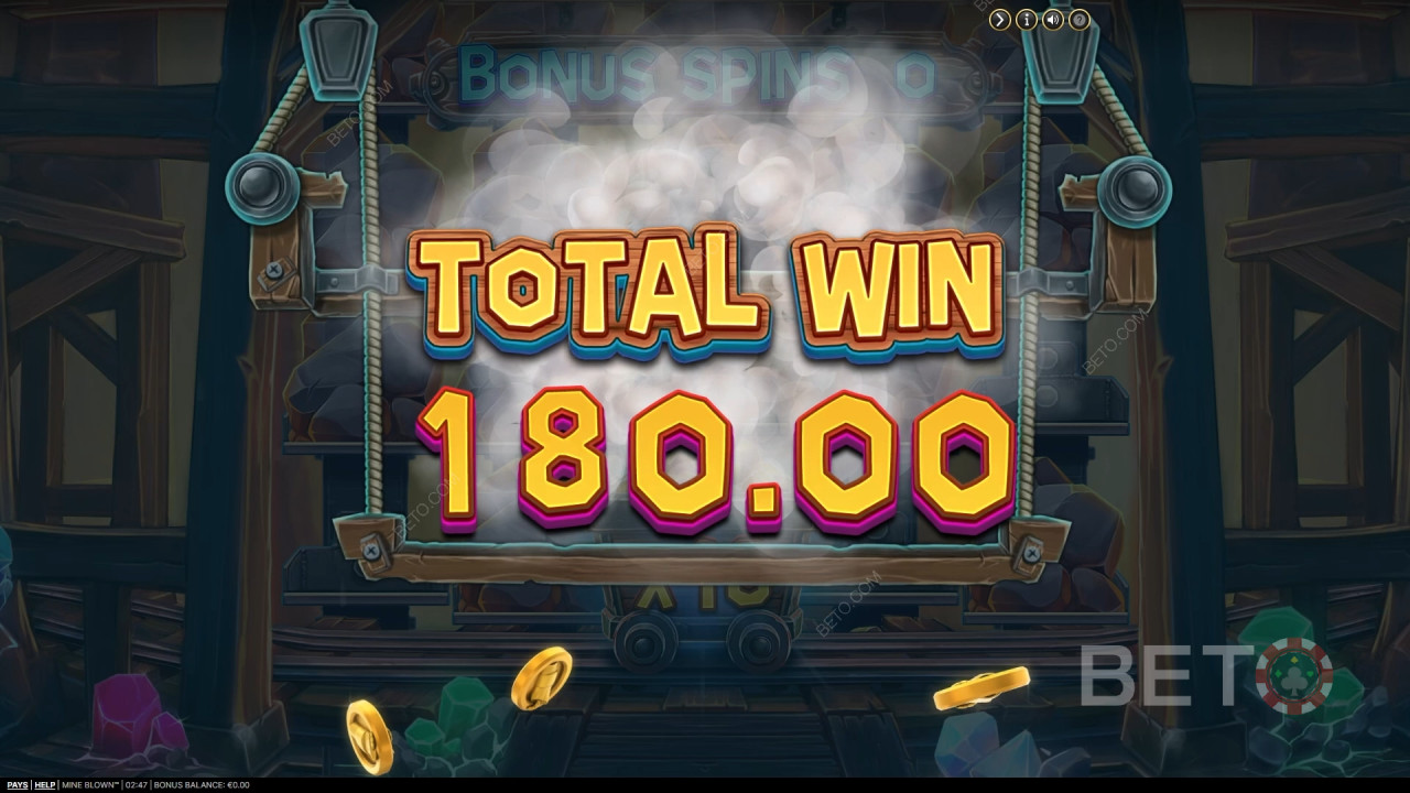 Câștigă 2,484x pariul tău în Mine Blown Slot Online!