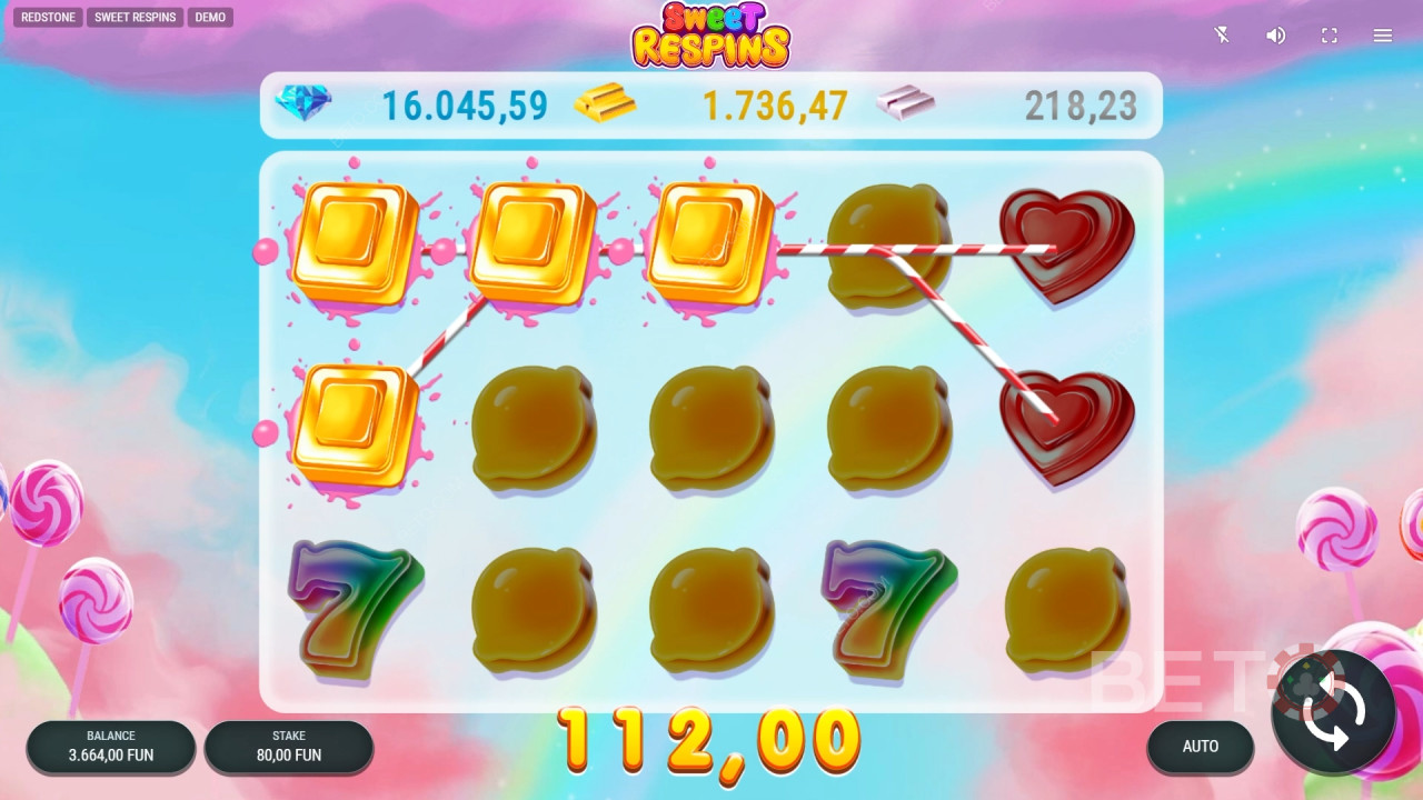 Temă și design: Vibrant Candyland Delight