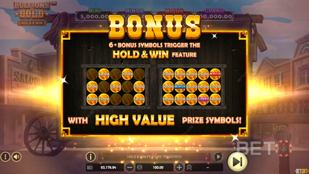 Funcțiile bonus explicate în Bullions of Gold de Betsoft