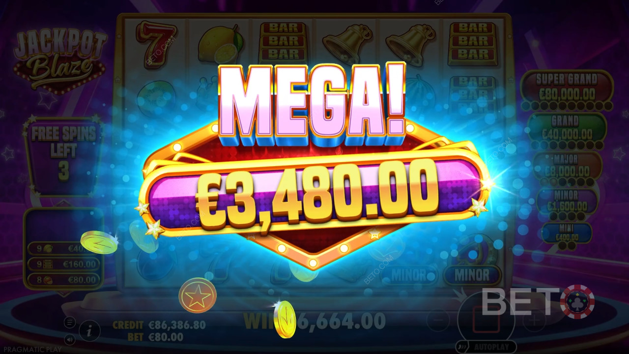 Funcțiile bonus explicate în Jackpot Blaze de Pragmatic Play