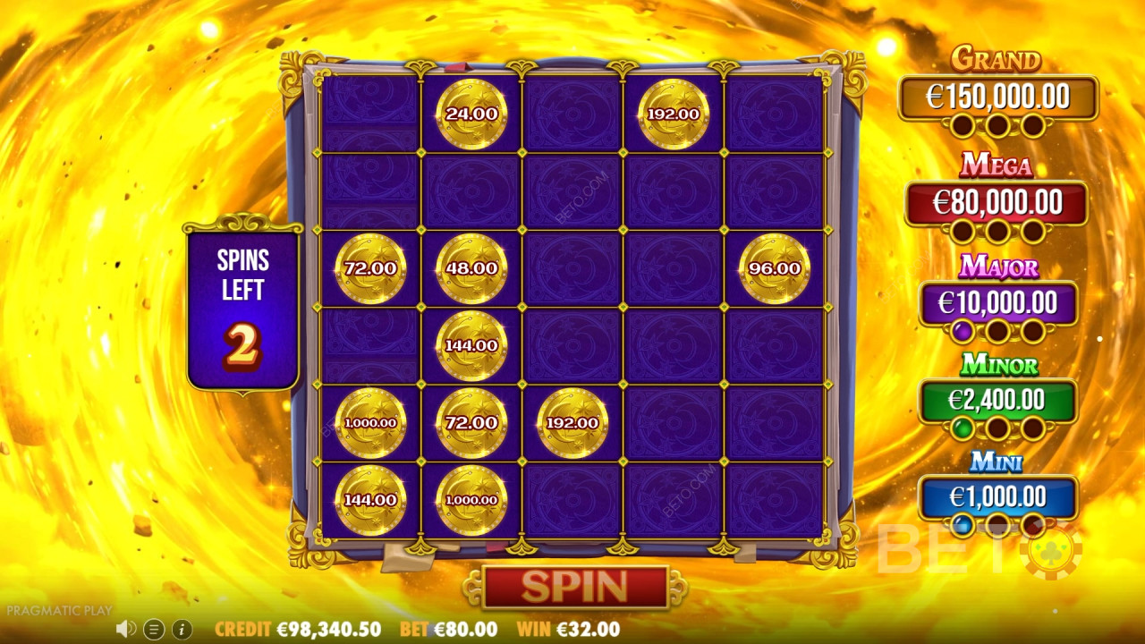 Funcțiile bonus explicate în Spellmaster de Pragmatic Play