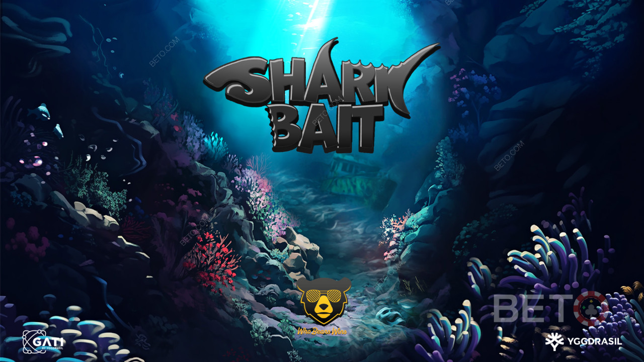 Câștigă 3.000x pariul tău în jocul ca la aparate online Shark Bait!