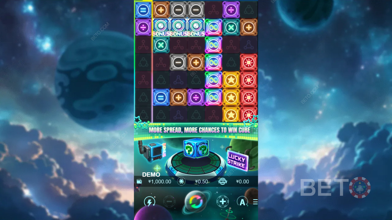 Funcțiile bonus explicate în Cube? de PlayStar