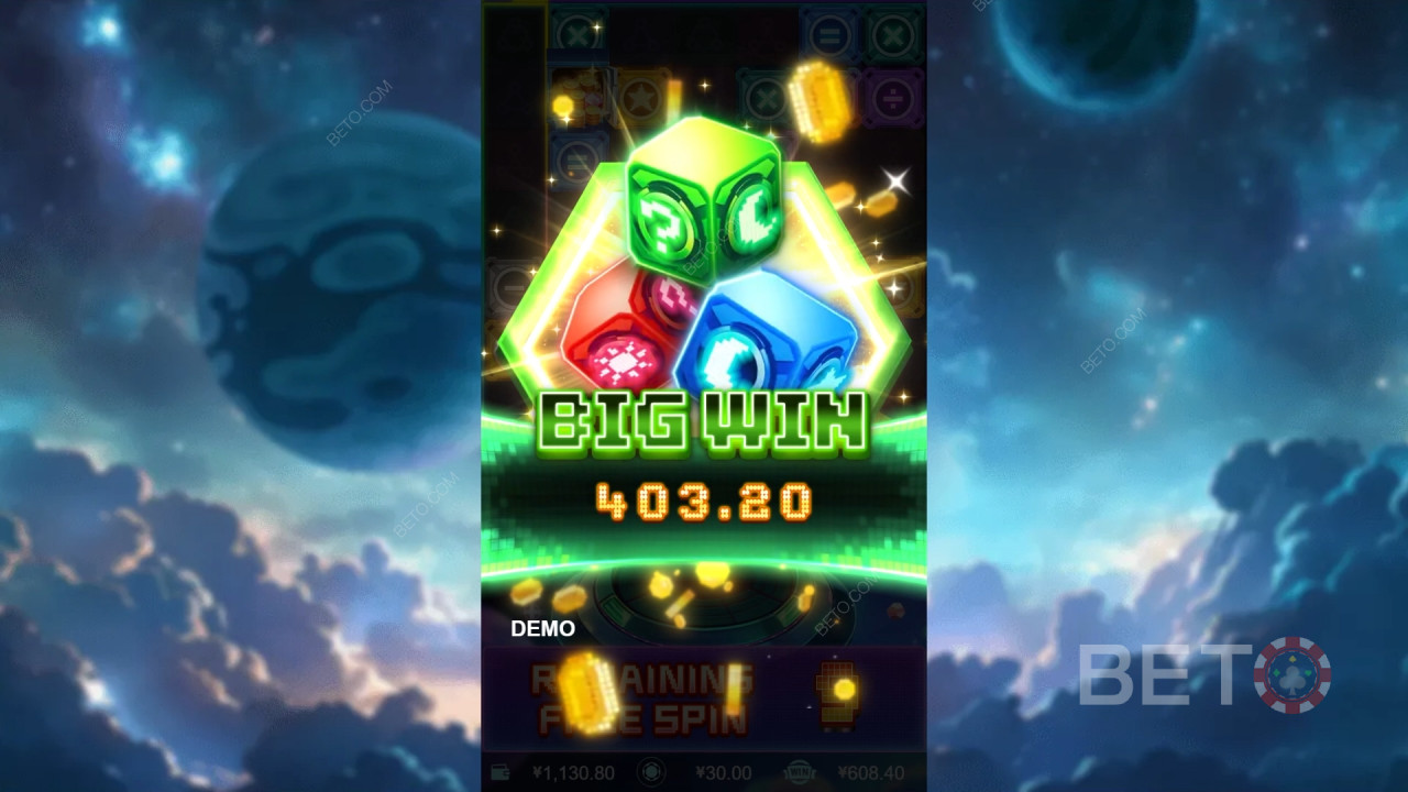 Câștigați de 10.000x pariul dvs. în Cube? Video Slot!