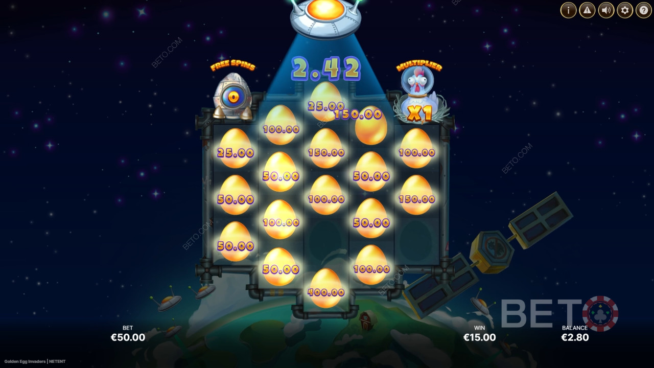 Golden Egg Invaders Joacă Gratuit