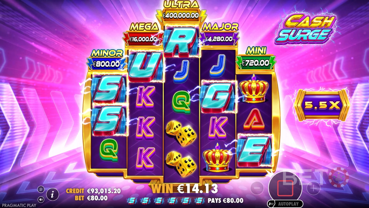 Cash Surge Recenzie de la BETO Slots