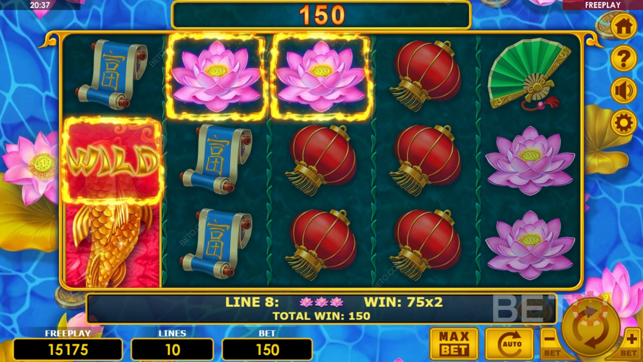 Funcțiile bonus explicate în Golden Fish de Amatic Industries