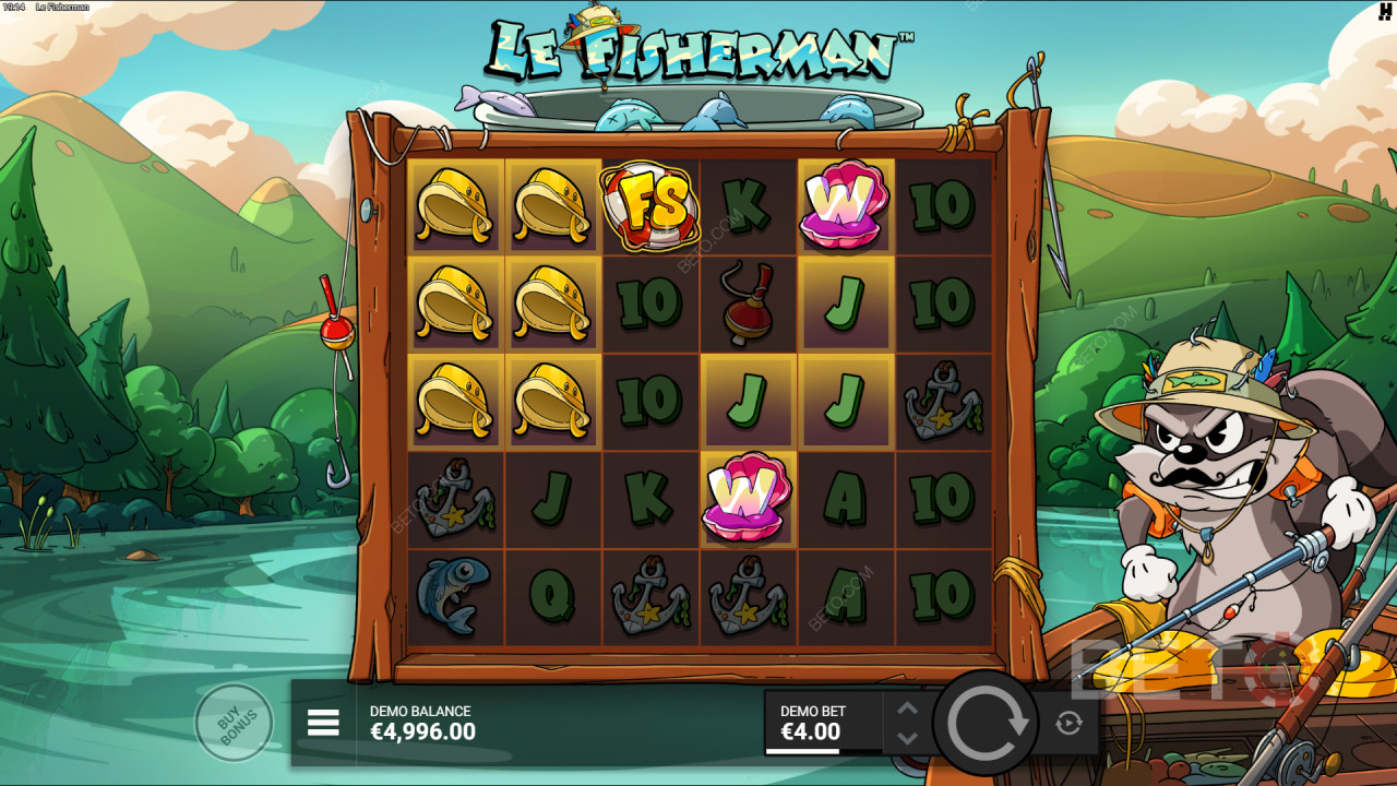 Funcțiile bonus explicate în Le Fisherman de Hacksaw Gaming