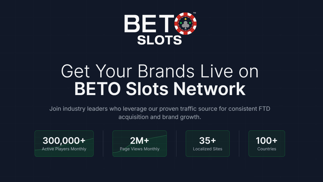 Parteneriat cu BETO Slots | Parteneriate cu afiliați și operatori