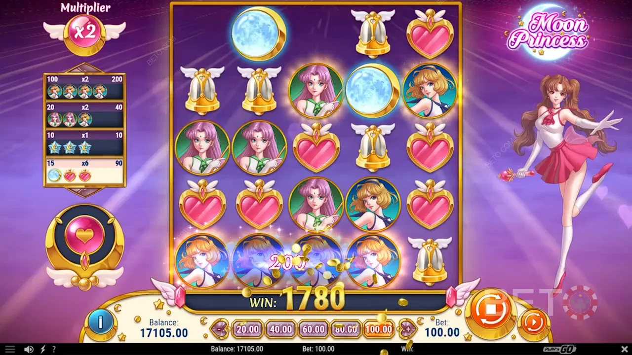 Jocurile de cazino video Moon Princess