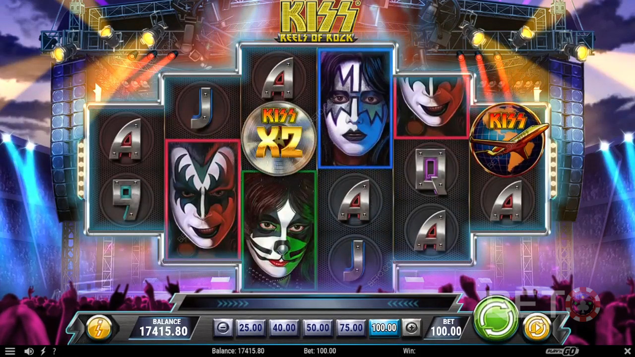 KISS Reels of Rock Review by BETO Slots