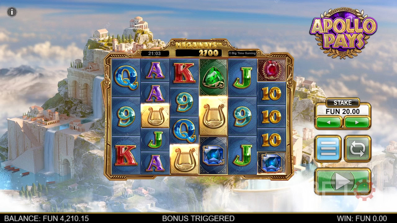 Apollo Pays Megaways Recenzie de la BETO Slots
