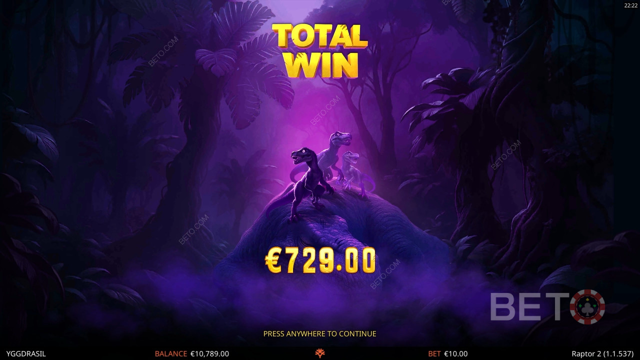 Recenzie Raptor 2 de BETO Slots