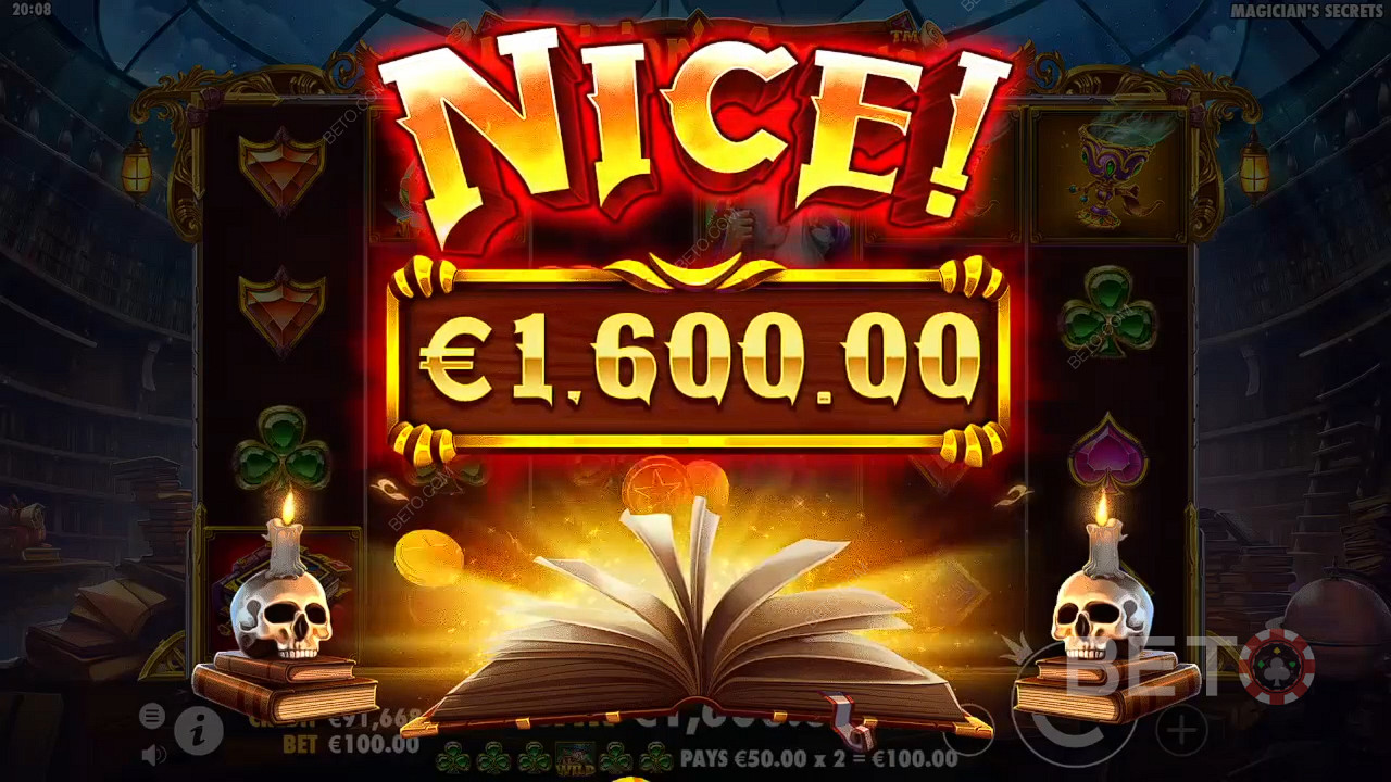 Câștigă 5.000x pariul tău în jocul ca la aparate online Magician